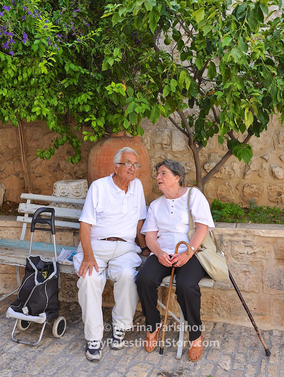 Vassos with Marianne Bannayan at the Greek Patriarchate monastery – Jul 2014